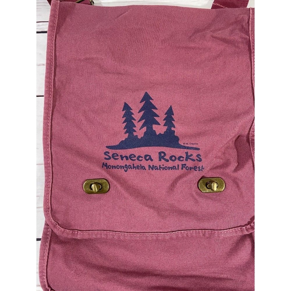Authentic Pigment Messenger Bag Seneca Rocks Monongalia National Forest WV - Picture 2 of 9